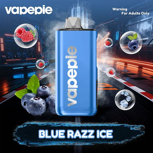 BLUE RAZZ ICE-Vapepie PRO 40000 Puffs