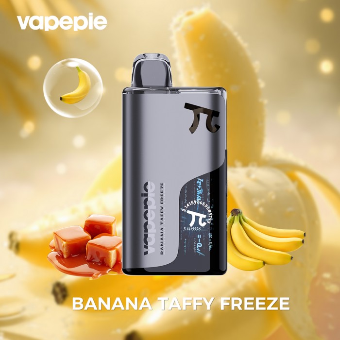 ✨BANANA TAFFY FREEZE✨VAPEPIE 50000 PUFFS