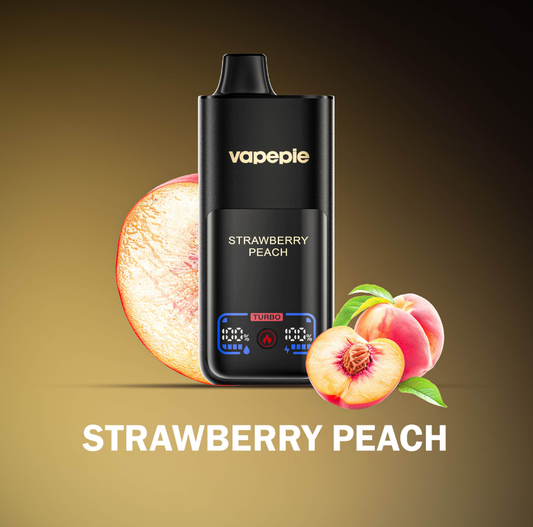 STRAWBERRY PEACH – VAPEPIE MEGA 70000 PUFFS