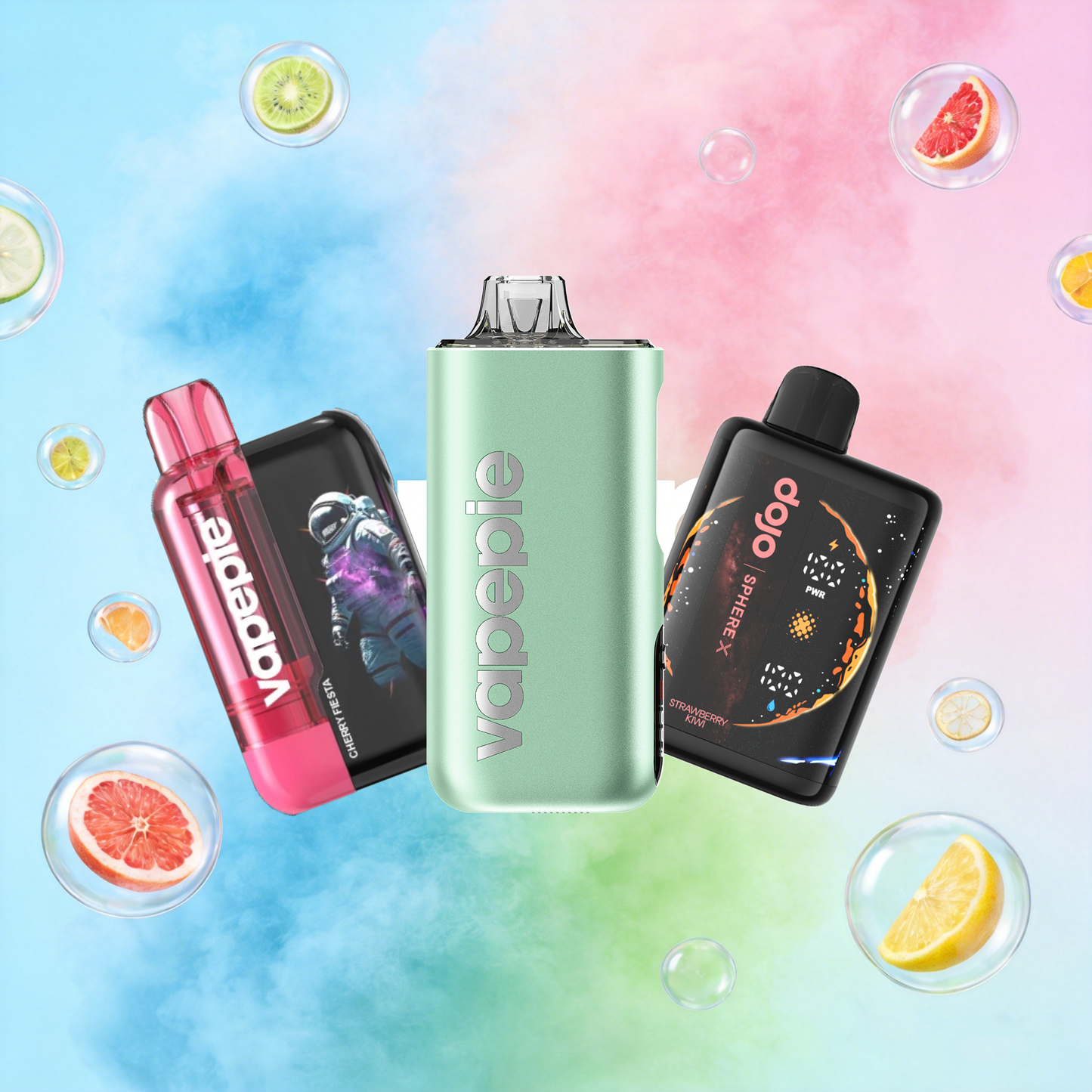 🏆VAPEPE PRO 40000+TK Duo: VAPEPIE 30000+DOJO Sphere X 40000 Puffs