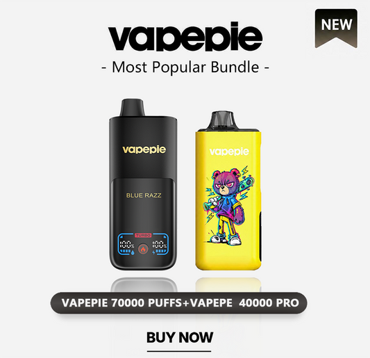 🏆VAPEPIE 70000 PUFFS+VAPEPE  40000 PRO