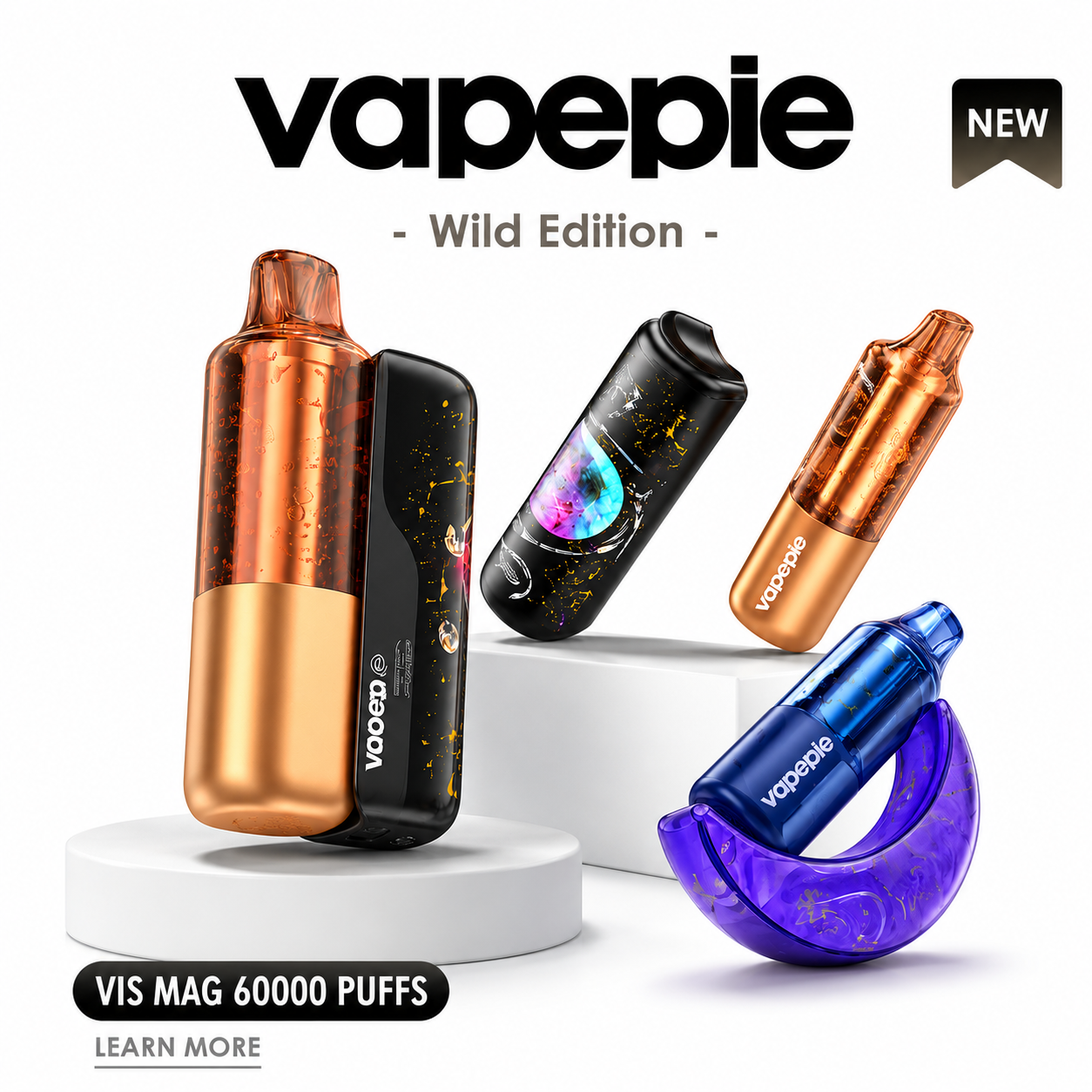 VAPEPIE VIS MAG 60000 PUFFS(New product launch — coming soon.)