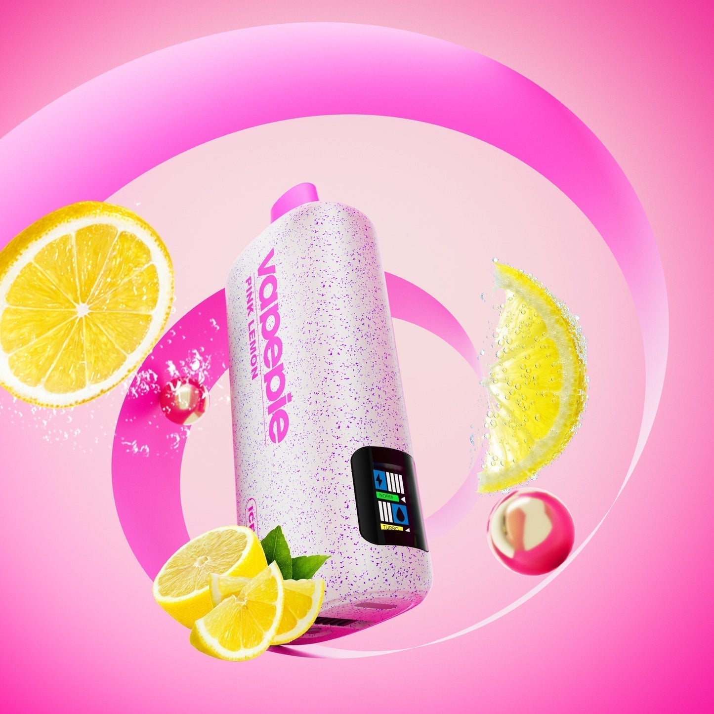 VAPEPIE PowerGo 9800 PUFFS – PINK LEMON