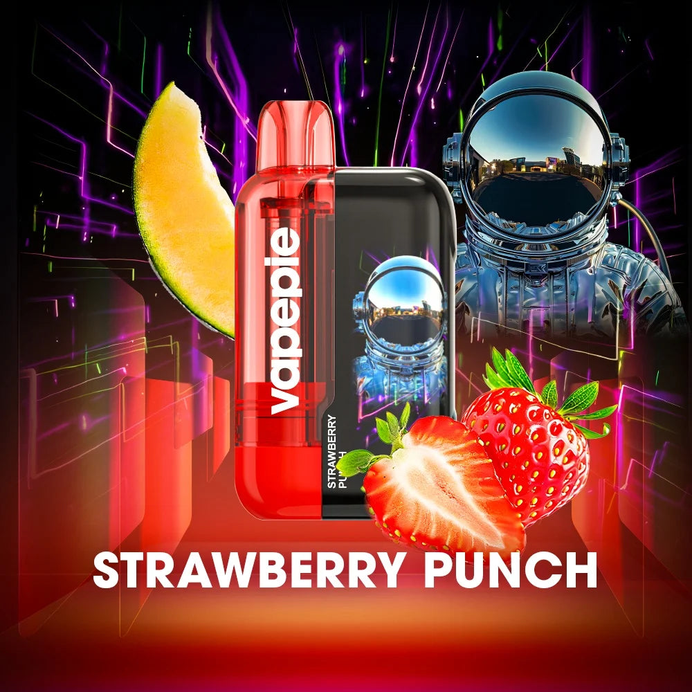 STRAWBERRY PUNCH-VAPEPIE 30000 PUFFS x TK EDITION