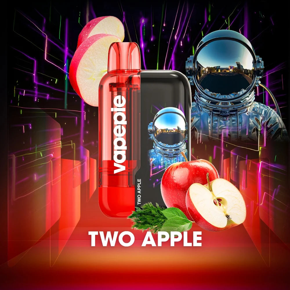 TWO APPLE-VAPEPIE 30000 PUFFS x TK EDITION