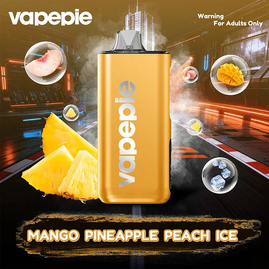 MANGO PINEAPPLE PEACH ICE-Vapepie PRO 40000 Puffs