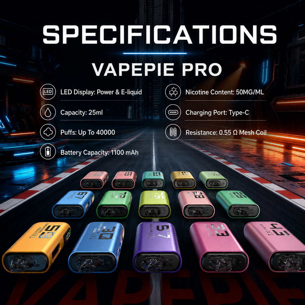VAPEPIE Pro 40000 Puffs – Next Collection【All-New Animal-Inspired Design】